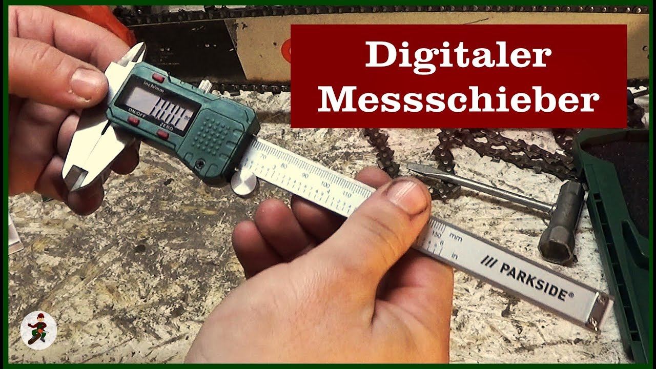 Digitaler Messschieber von Parkside