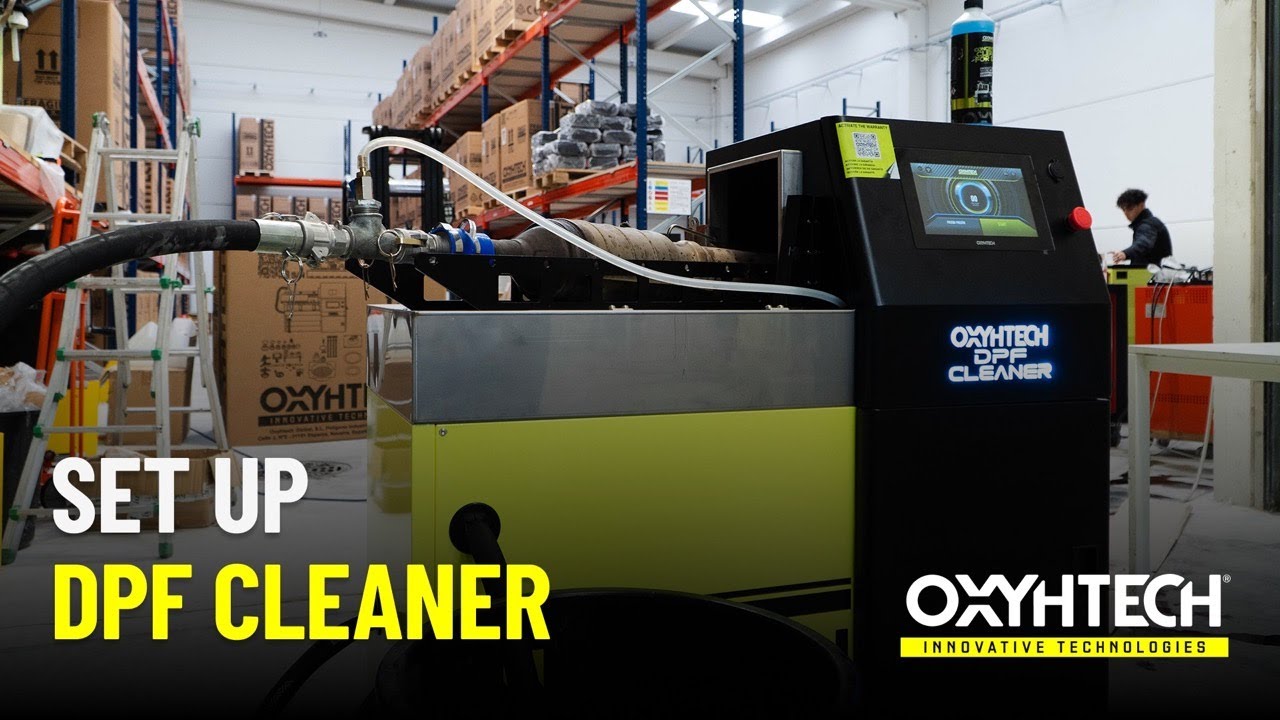 SET UP DPF CLEANER | OXYHTECH