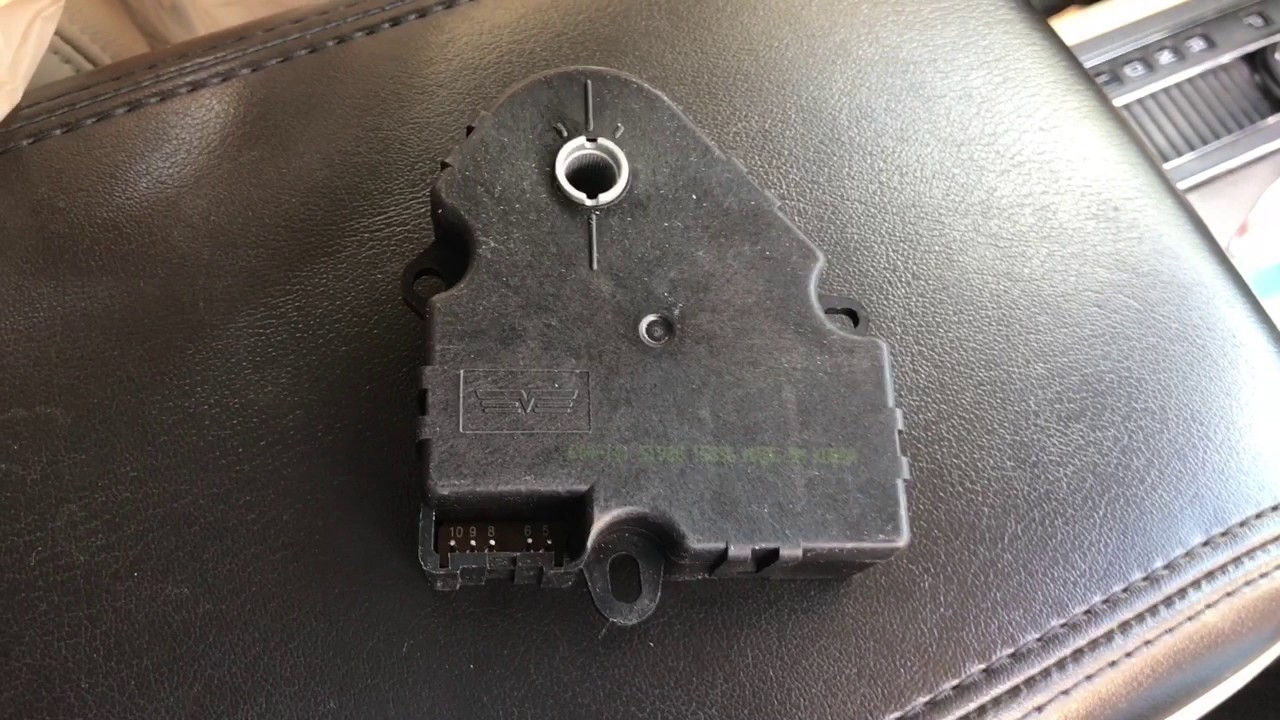 Traverse Hot Cold Blend Door Actuator Replacement
