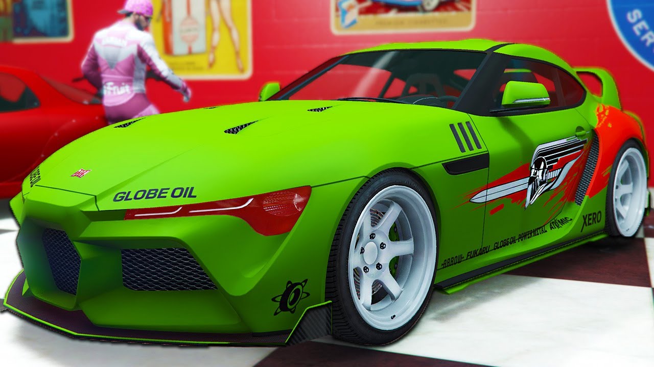 Я сделал новую «Форсажную Супру» — GTA Online Los Santos Tuners