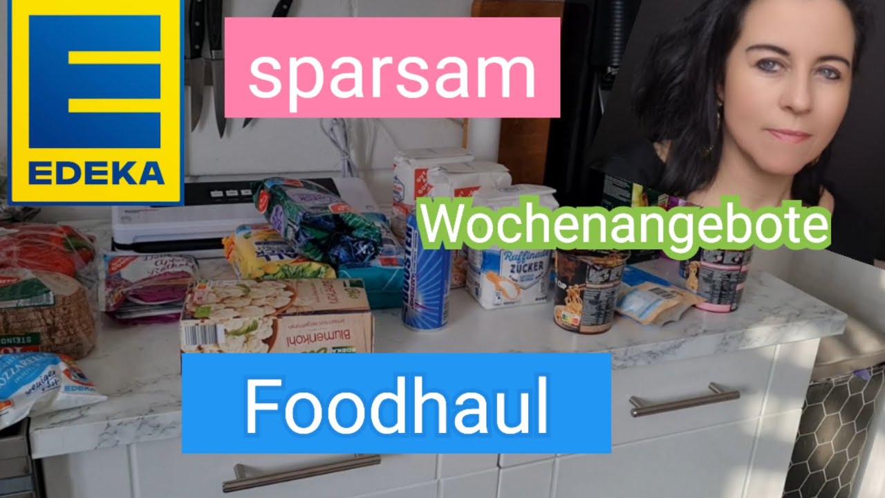 Edeka Food Haul🥬🍅/3Personen und 1 🐈💜