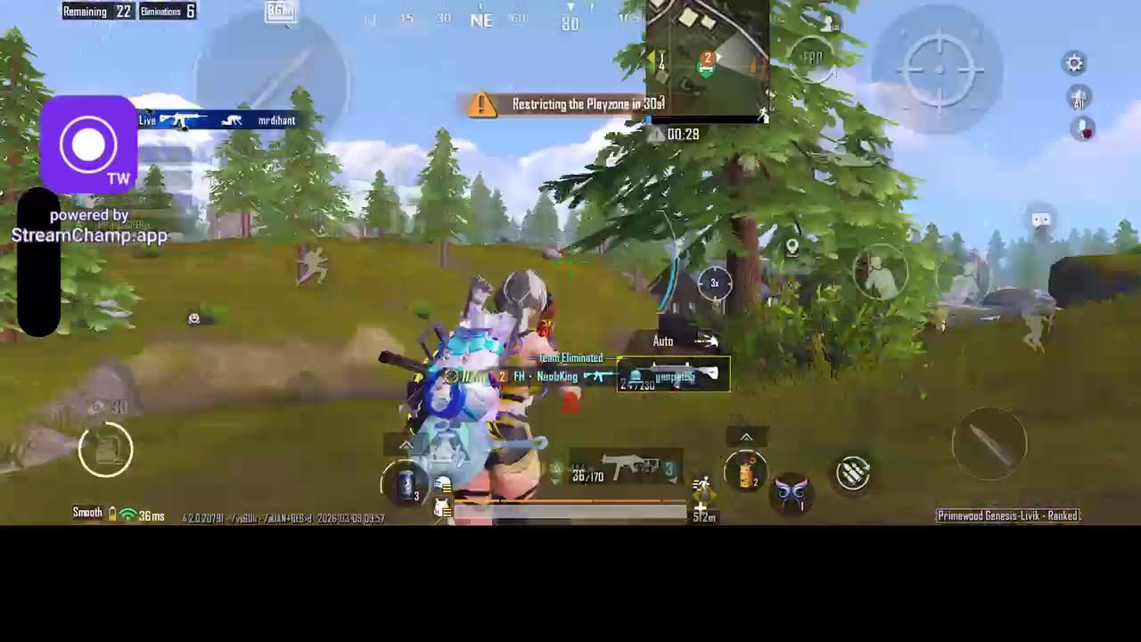 BGMI FULL BOOM BAAM GAMEPLAY | ROAD TO 200 SUBS!!