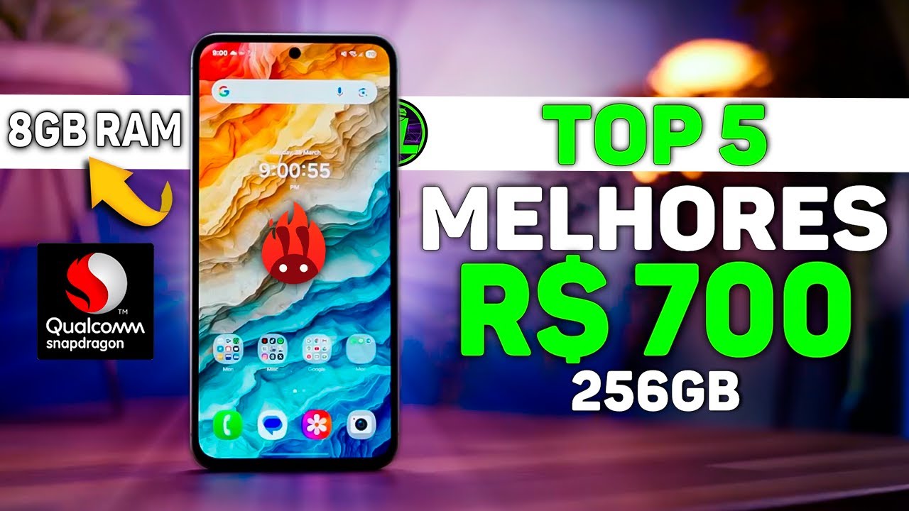 5 CELULARES BARATOS AT&Eacute; R$ 700 REAIS E RODA JOGOS