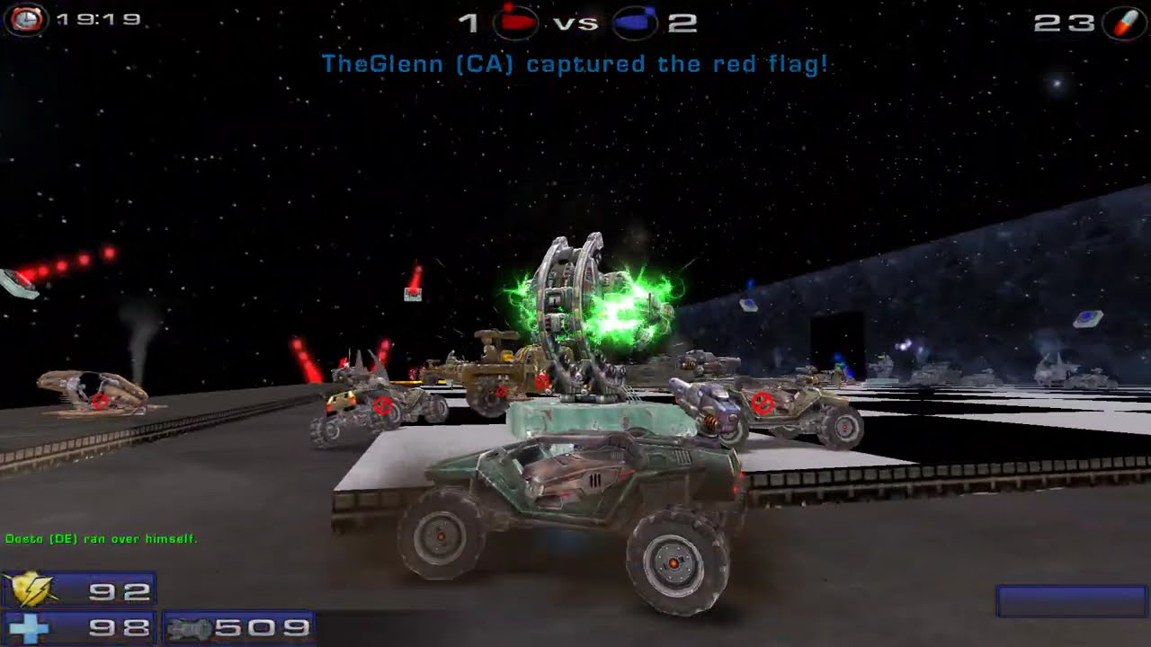 Unreal Tournament 2004 GamePlay | VCTF | 2025-08-13 | Space Arena | Right
