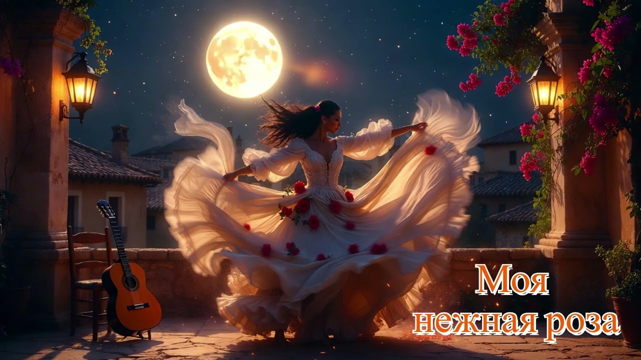 Моя нежная роза - смесь французского шарма, цыганских гитар и жгучего испанского солнца