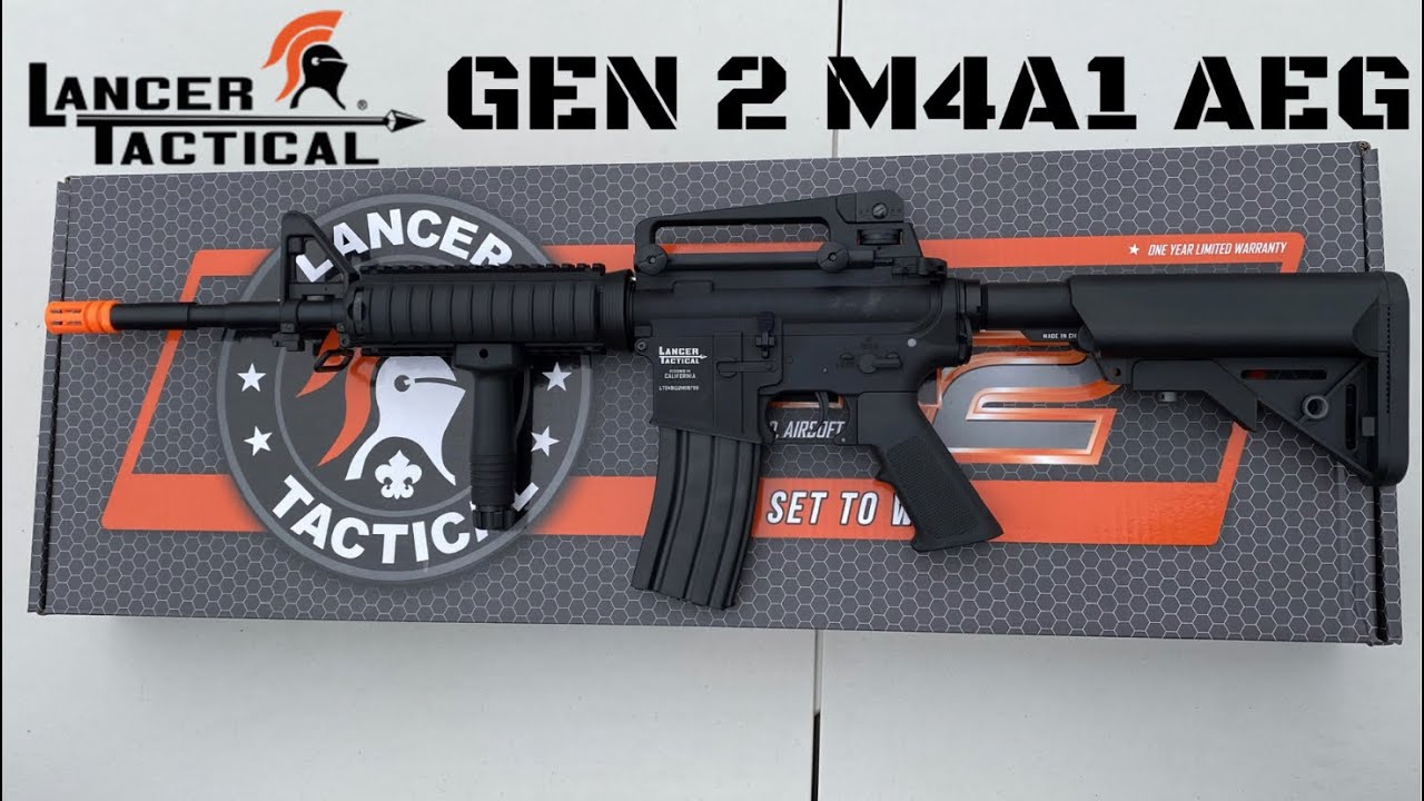 Lancer Tactical Gen 2 M4A1 SOPMOD Unboxing and Review