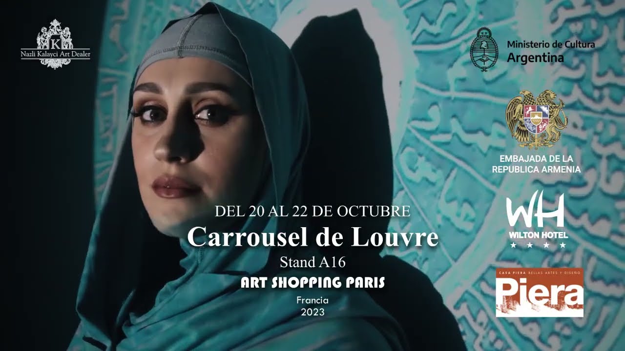 Nazli Kalayci Art Dealer en Art Shopping Par&iacute;s 2023