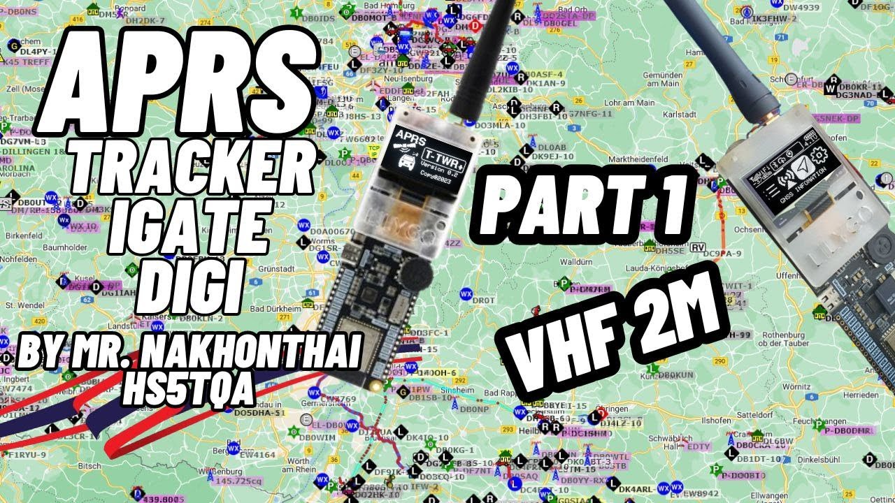 Lilygo T-TWR Plus APRS Tracker, Igate und Digi Teil 1