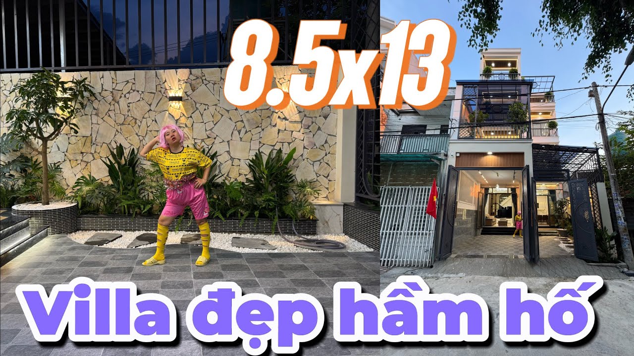 Villa đẹp hầm hố diện tích to chả bá , kẹt tiền anh Cam bán Lỗ 
