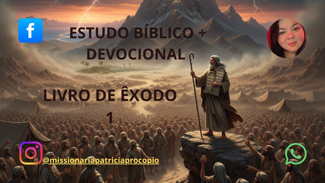 ESTUDO BÍBLICO + DEVOCIONAL: OS FILHOS E ISRAEL NO EGITO. ( Opressão Não Cancela Propósito).