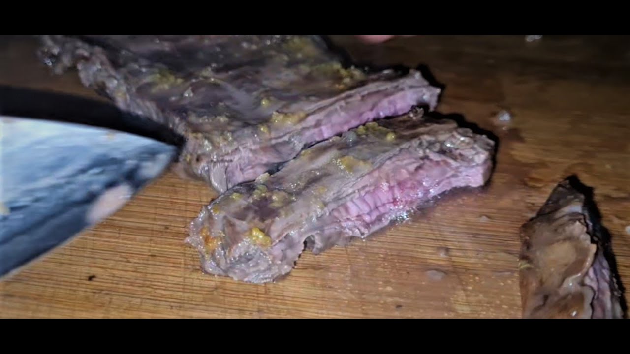 Skirt Steak Zwerchfell Richtig Grillen auf Holzkohle