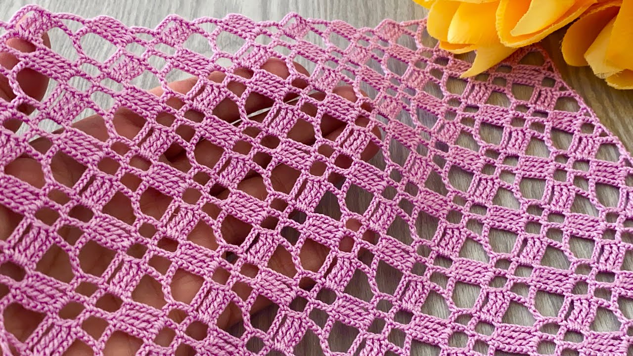 Incredibly Beautiful and Super Easy Crochet Pattern❗️How to Make a Blouse, Tunic