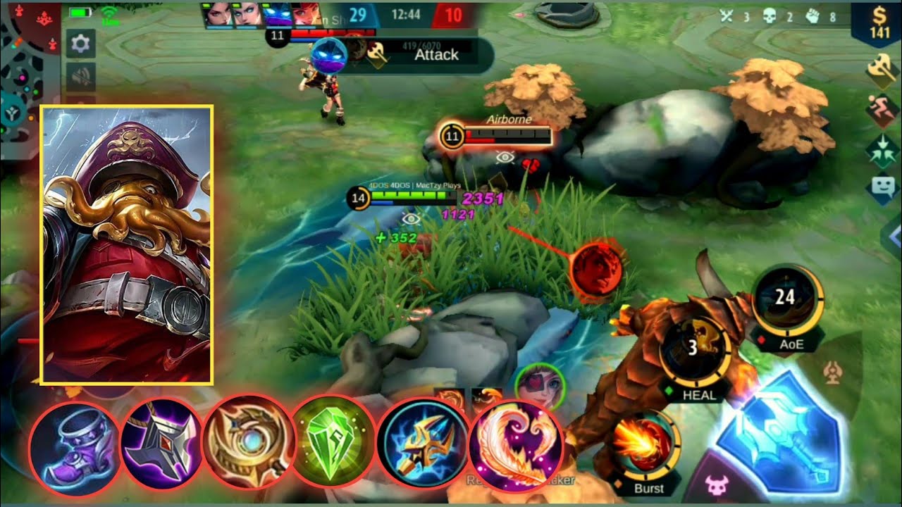 BANE DAMAGE HACK!! YOU MUST TRY THIS BUILD!! - MLBB