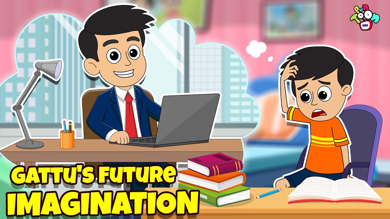 Gattu’s Future Imagination | Animated Stories | English Cartoon | Moral Stories | PunToon Kids