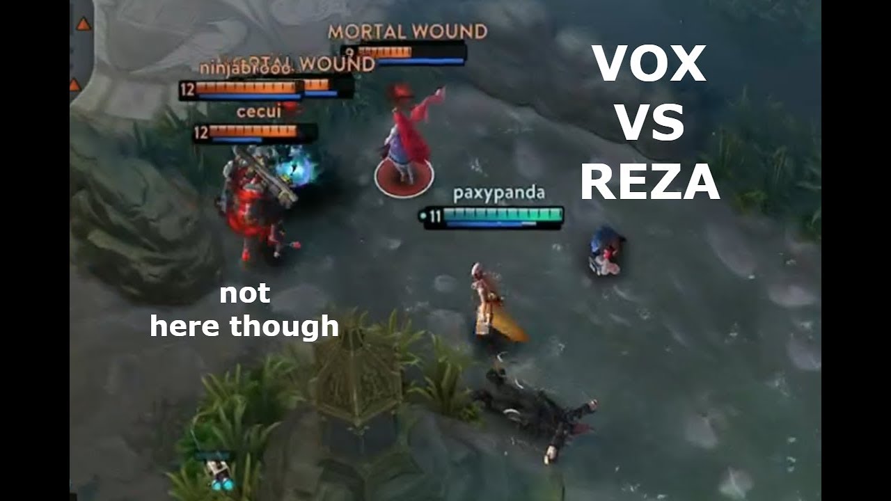WP VOX VS REZA! Vainglory 5v5