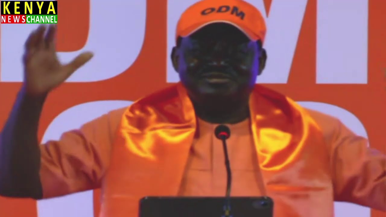 Raila EXPLOSIVE speech today at ODM NGC