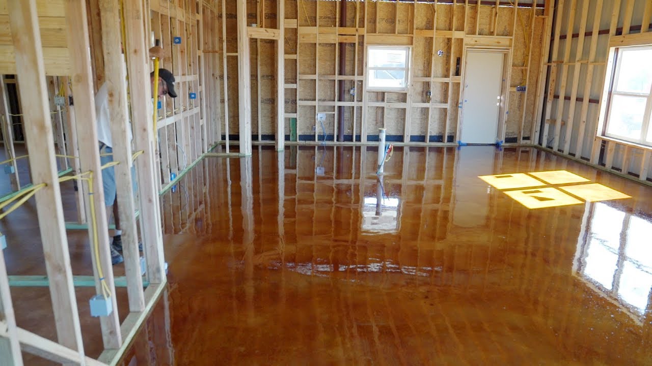 Sealing concrete part 2 - The Barndominium Show E154