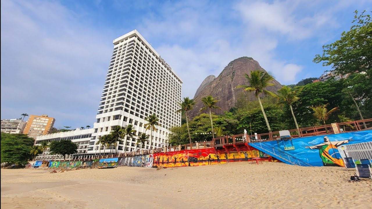 Only Beach Front Property in Rio de Janeiro- Come Tour Sheraton Grand Rio