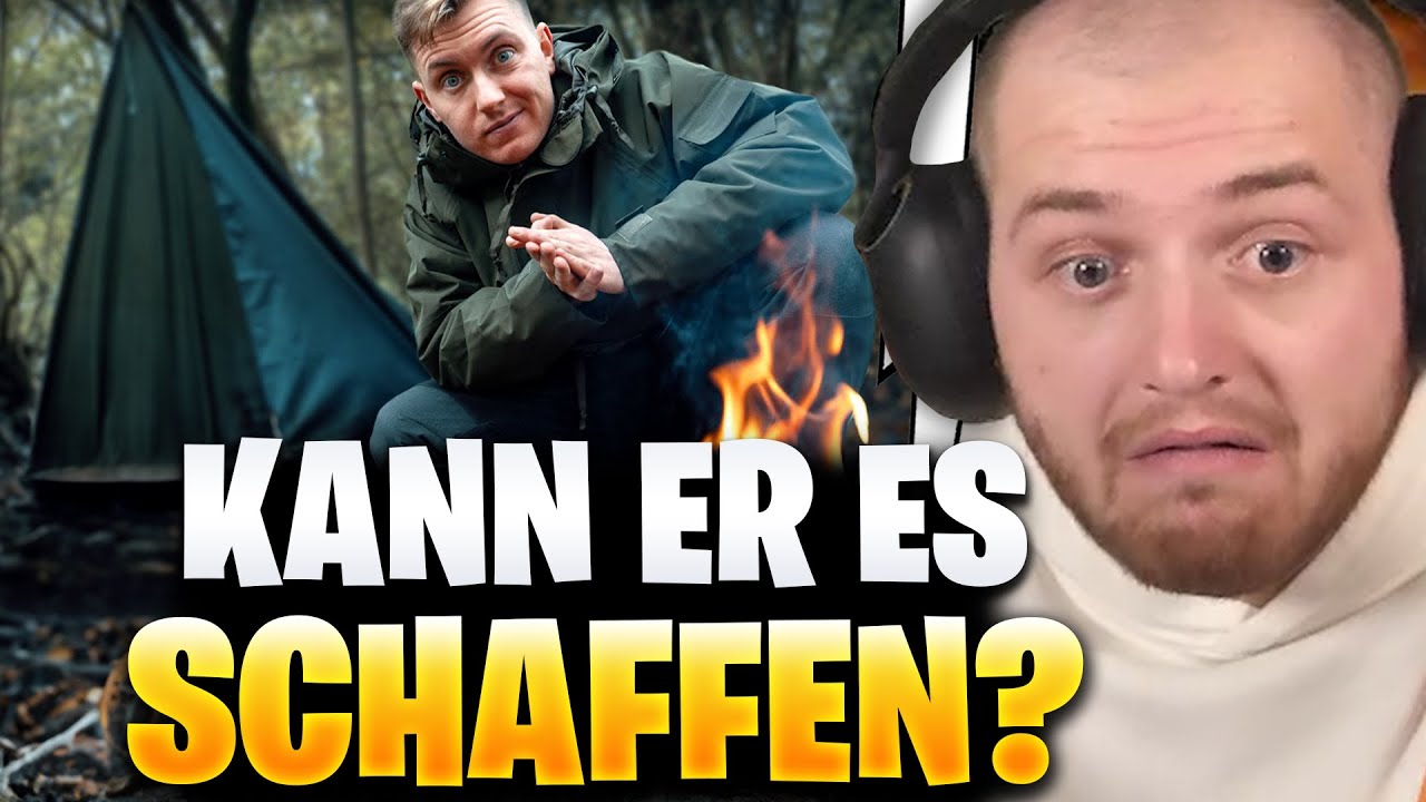 😳😨ER ÜBERLEBT 3 TAGE in DER WILDNIS! - Tomatolix EXPERIMENT | Trymacs Stream Highlights
