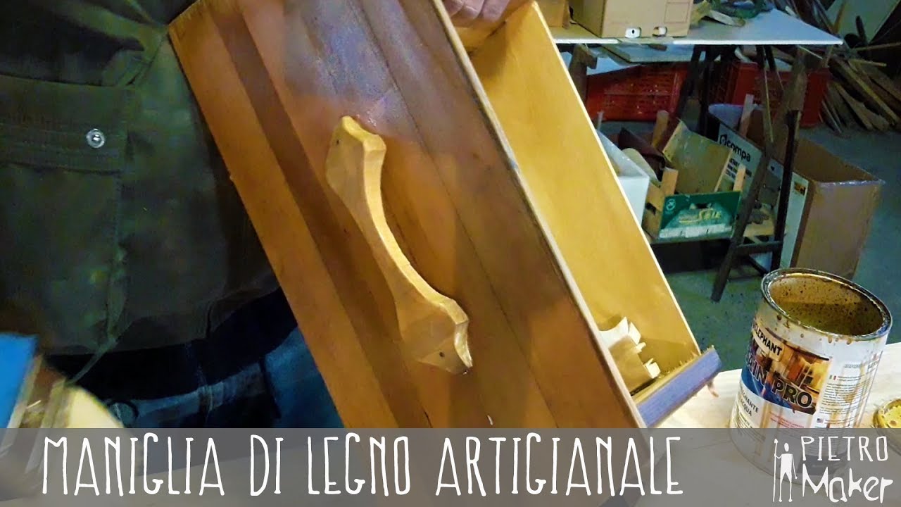 ✅ Come costruire una MANIGLIA di LEGNO con la sega a nastro | Fai da Te |
