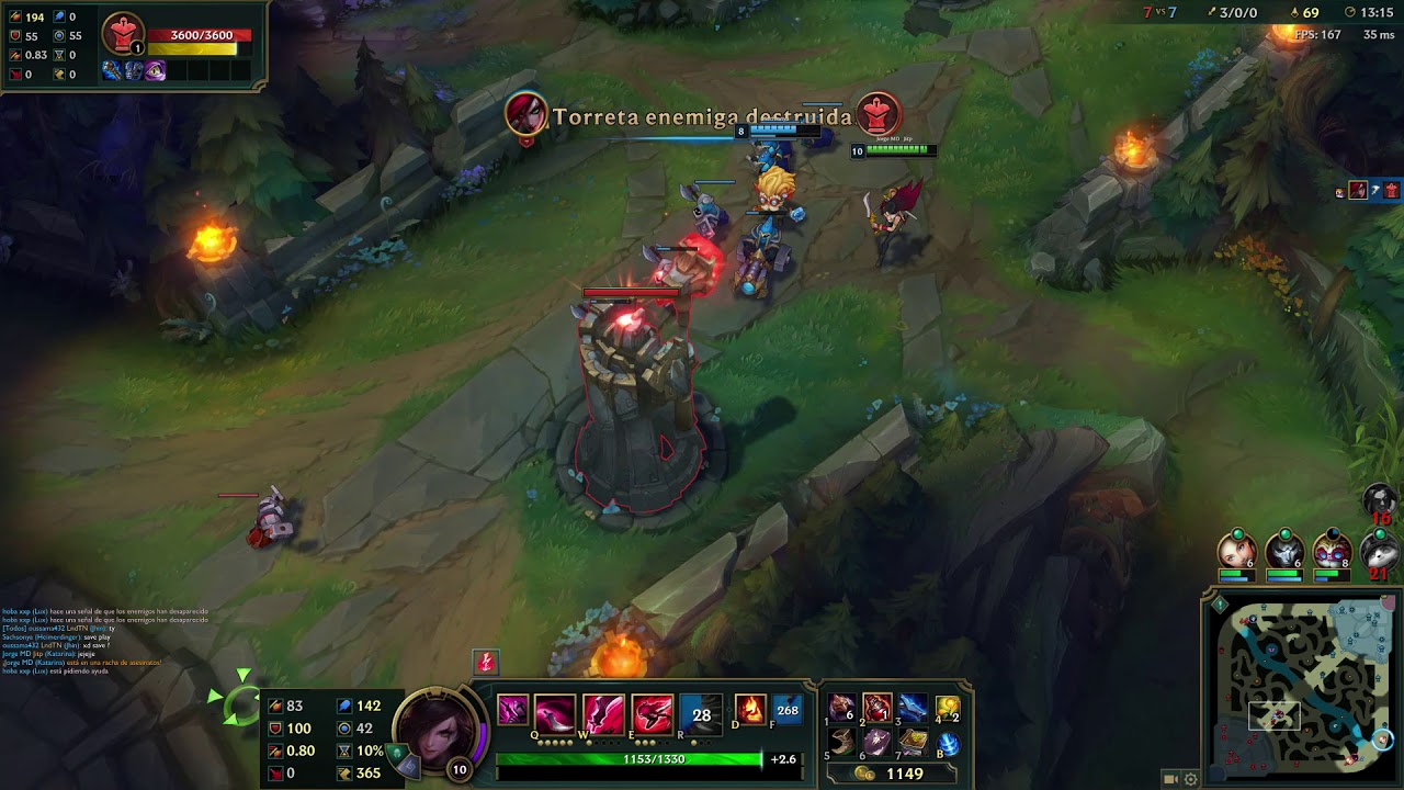Katarina vs Zed !!!!    Kata wins s8 lol