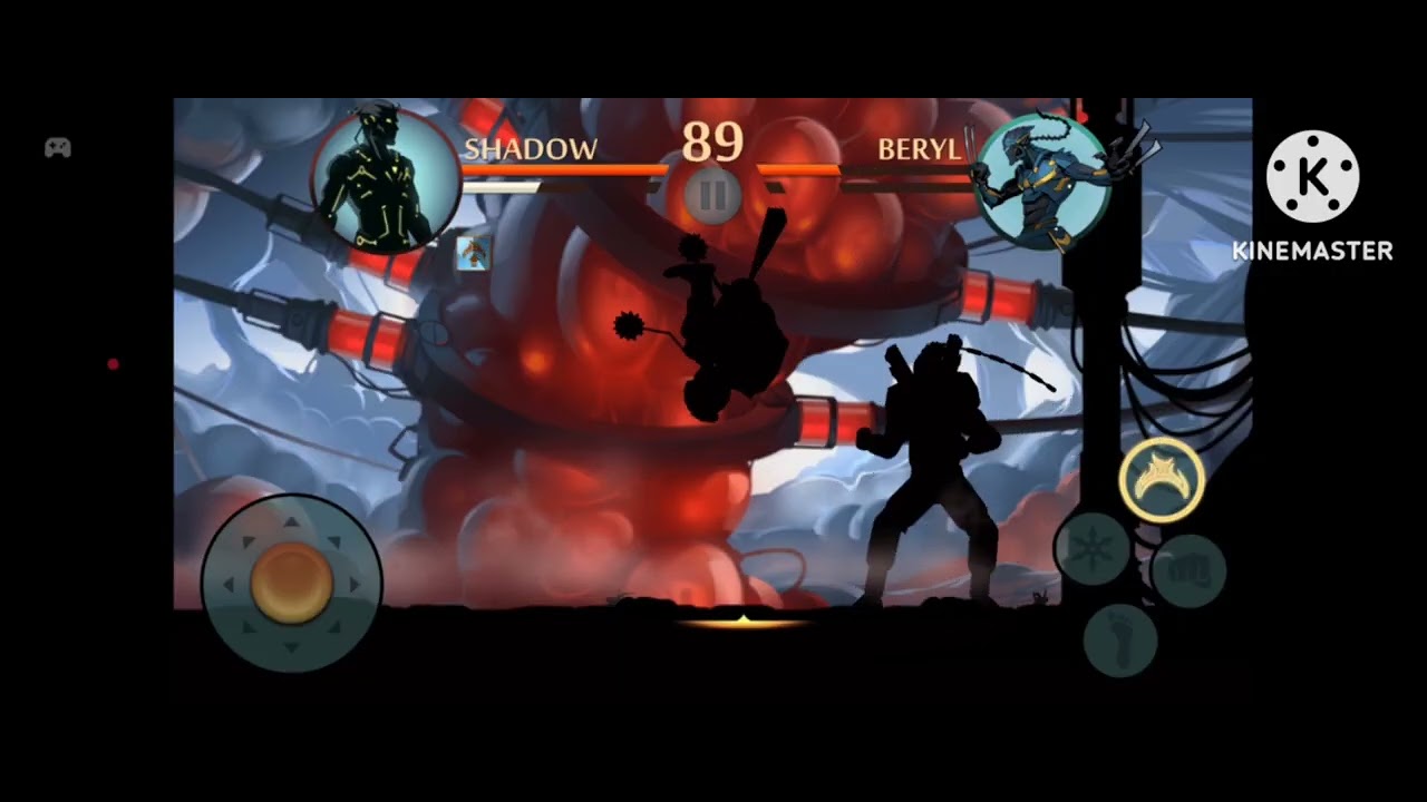 Shadow fight 2 fighting with titan first bodyguard part 1