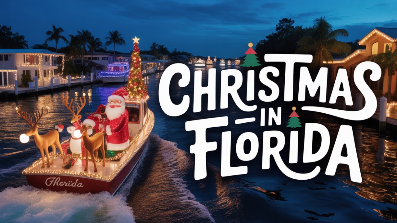 Рождество во Флориде &mdash; подробное руководство #floridachristmas