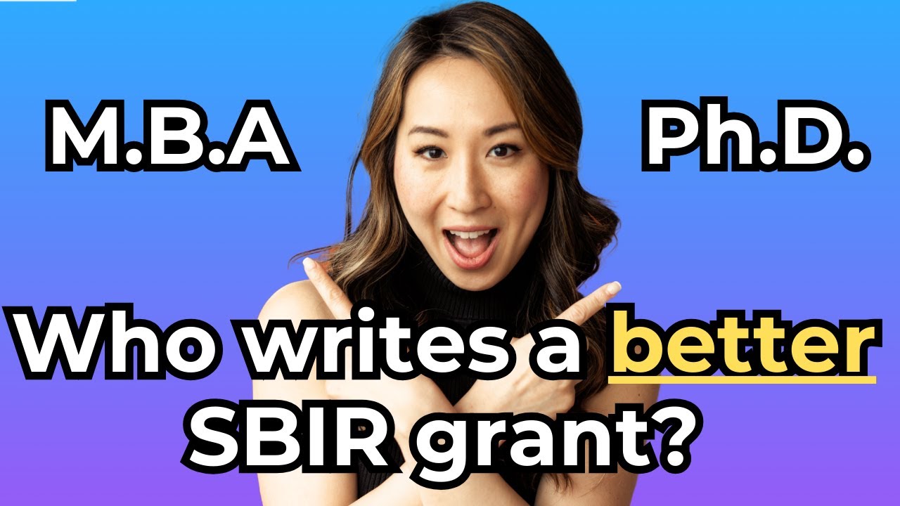 PhDs vs MBAs: Who Writes a Better SBIR Application?