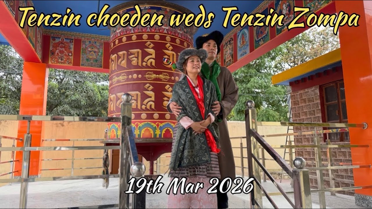 Wedding ceremony //Tenzin choeden weds Tenzin Zompa//Paonta 19th mar 2026