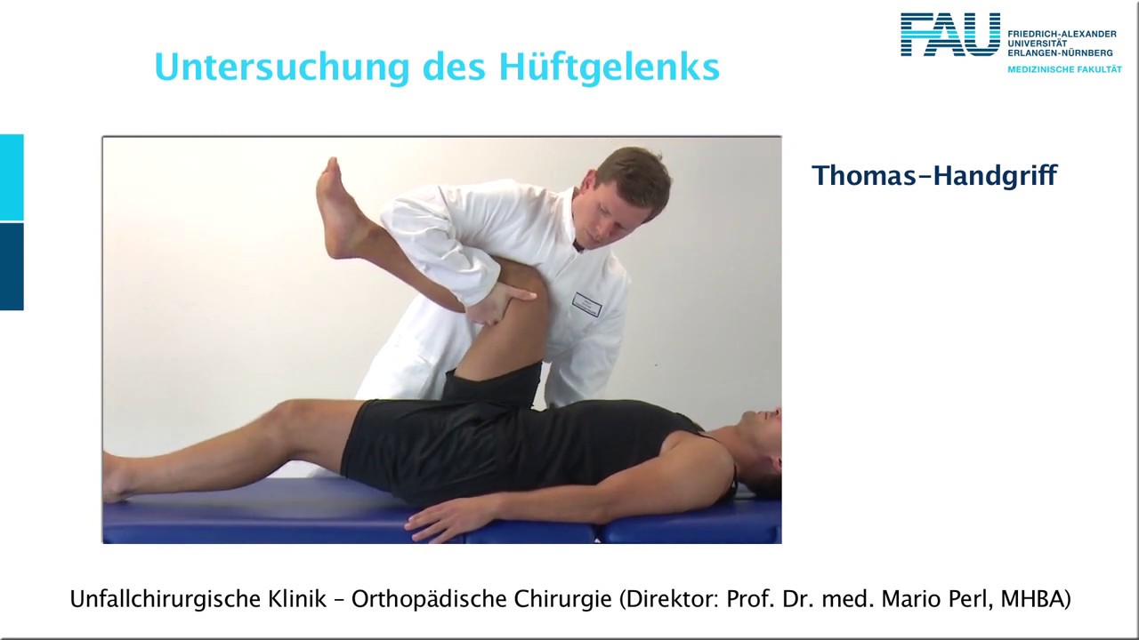 5 Hüftgelenk UCH Ortho Untersuchung FAU