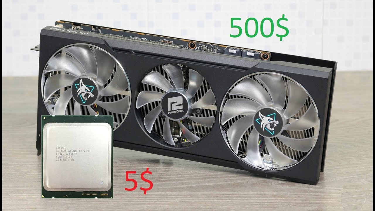 Xeon E5-2689 + RX 6700 XT Test in 7 Games