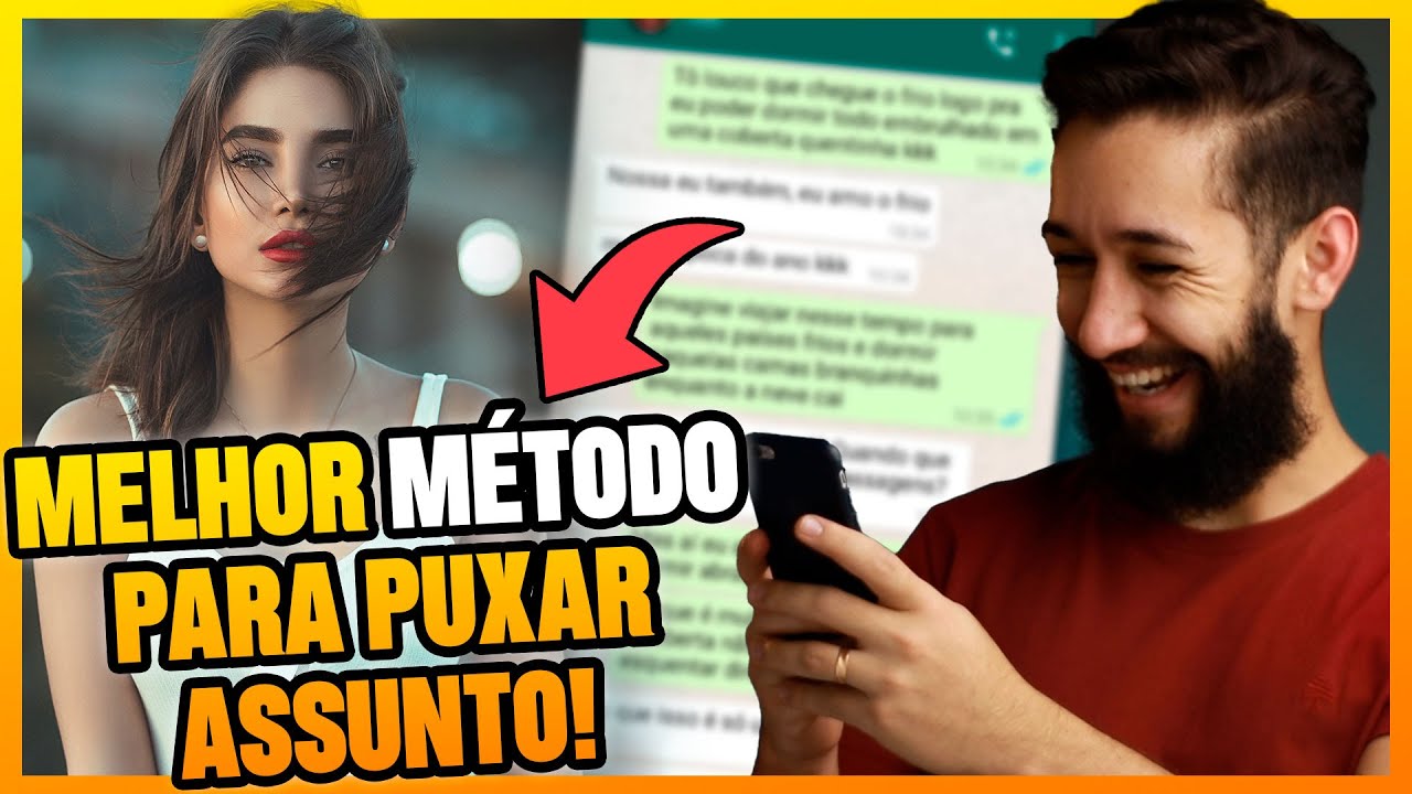 Como Puxar Assunto com uma Mulher por Mensagens 🔥 (Melhor Método)