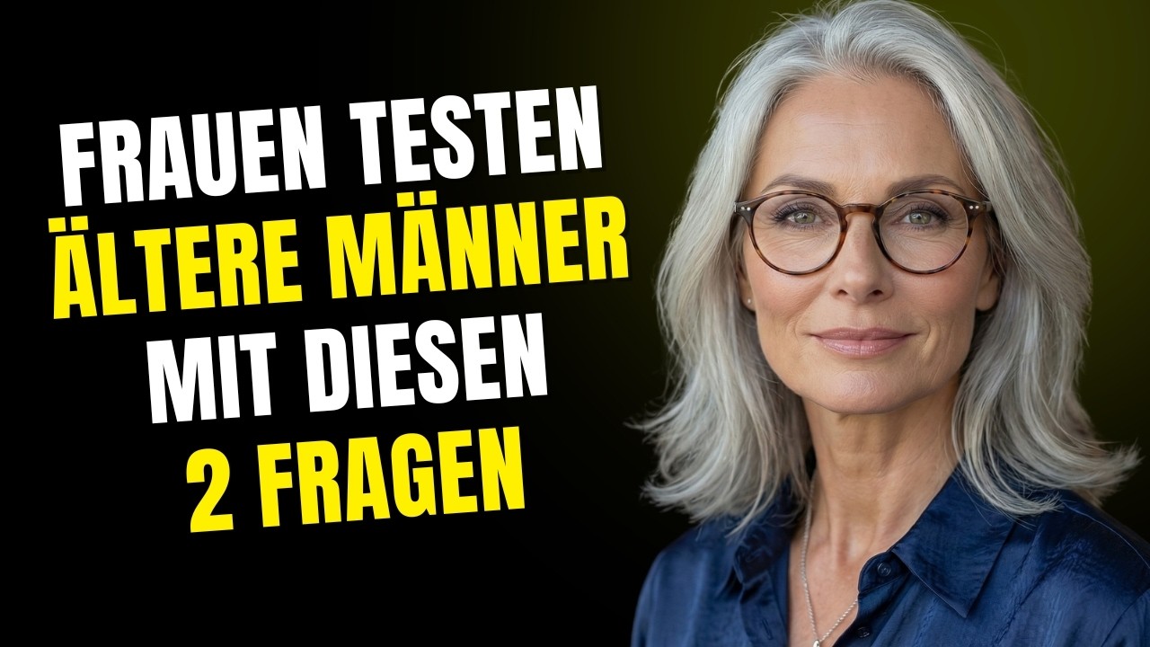 Will sie einen älteren Mann? Diese 2 Fragen verraten es.