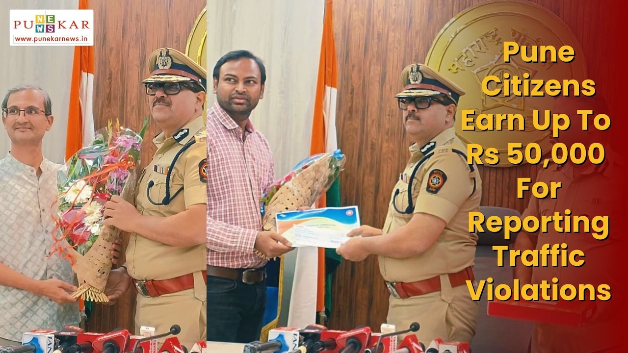 Pune Citizens Earn Up To Rs 50,000 For Reporting Traffic Violations