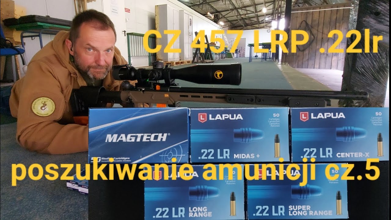 CZ 457 LRP .22lr - test amunicji - cz.5 