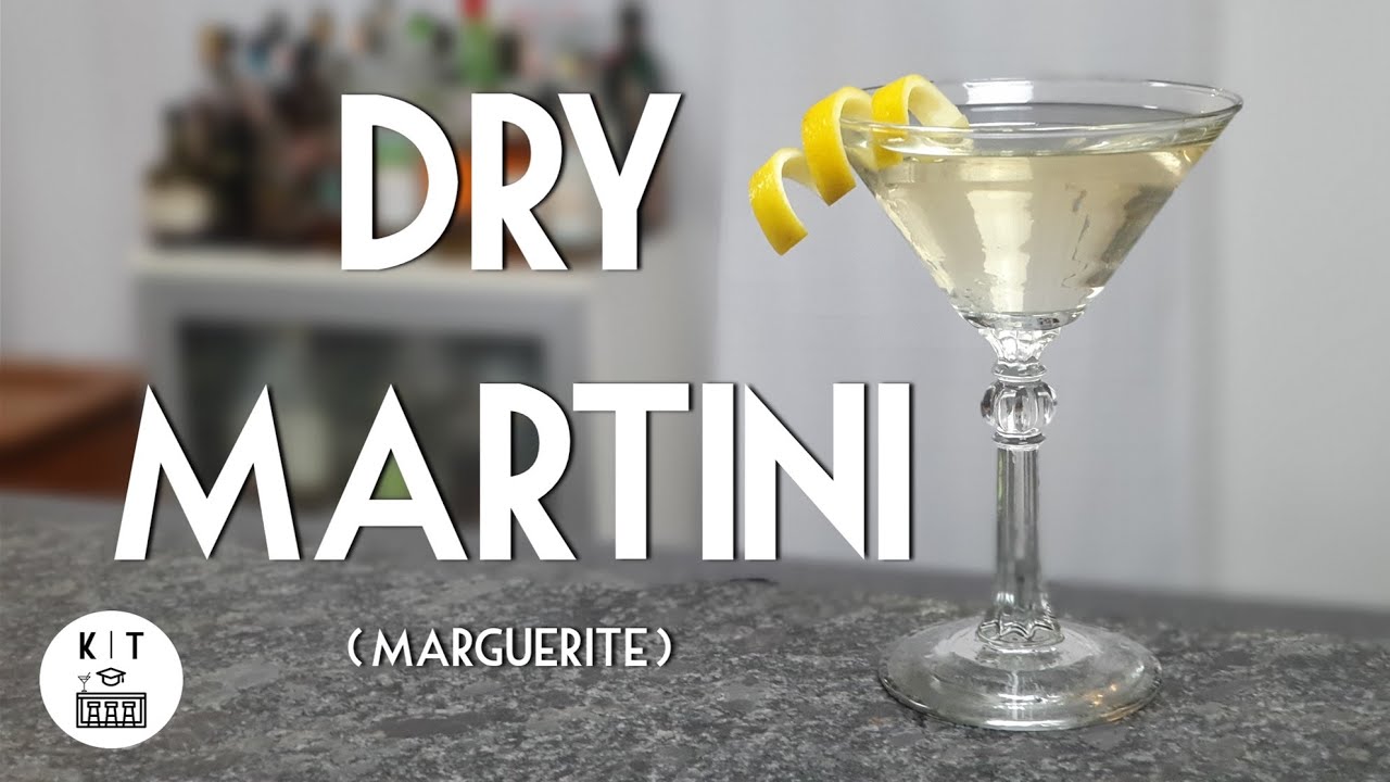 Martini Cocktail Dry (Marguerite) und warum James Bond keinen Martini trinkt