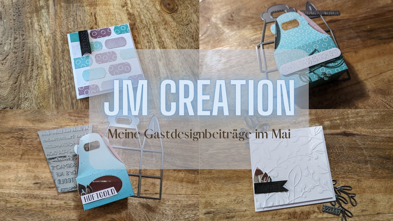 Gablebox Verpackung basteln I Gastdesignbeitrag JM Creation I Stanzen mal anders verwenden