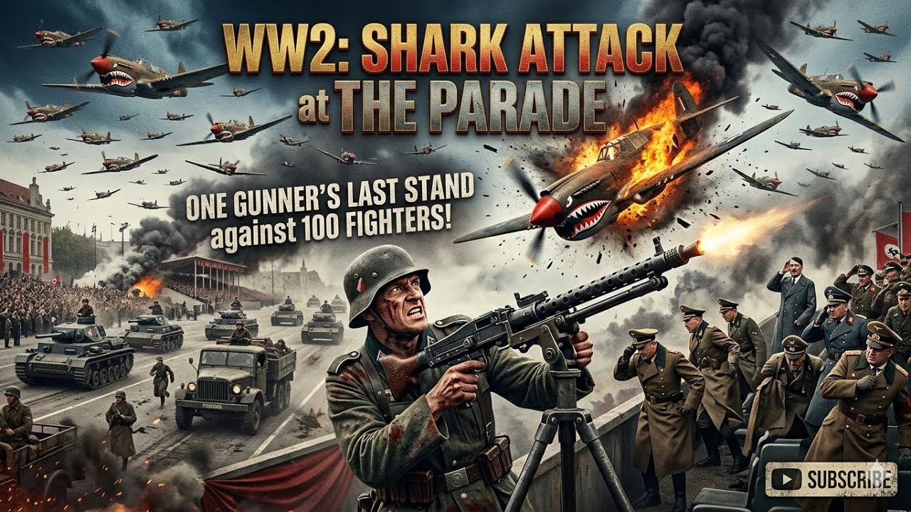 What is hundred planes attacked at the same time