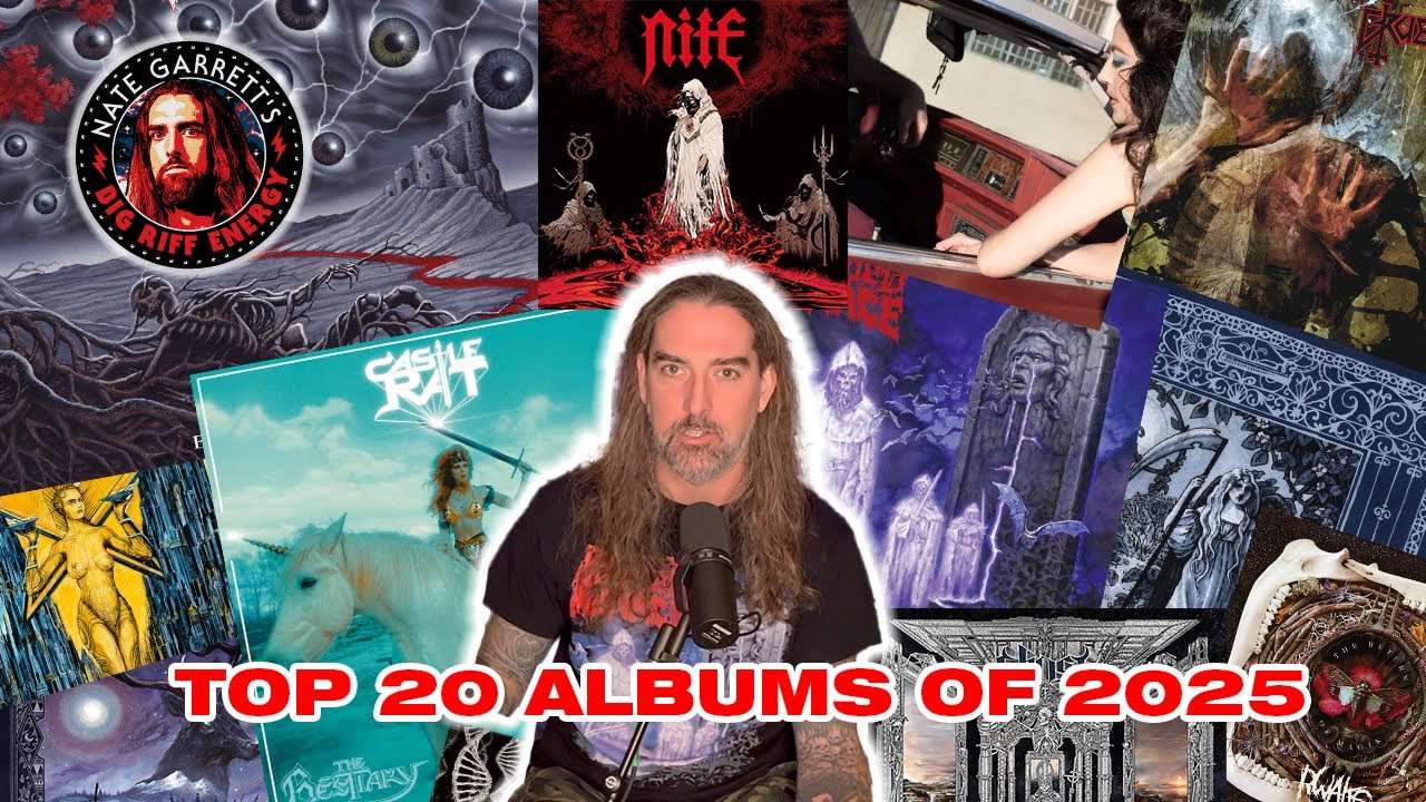 ТОП-20 АЛЬБОМОВ 2025 ГОДА | Big Riff Energy Нейта Гарретта