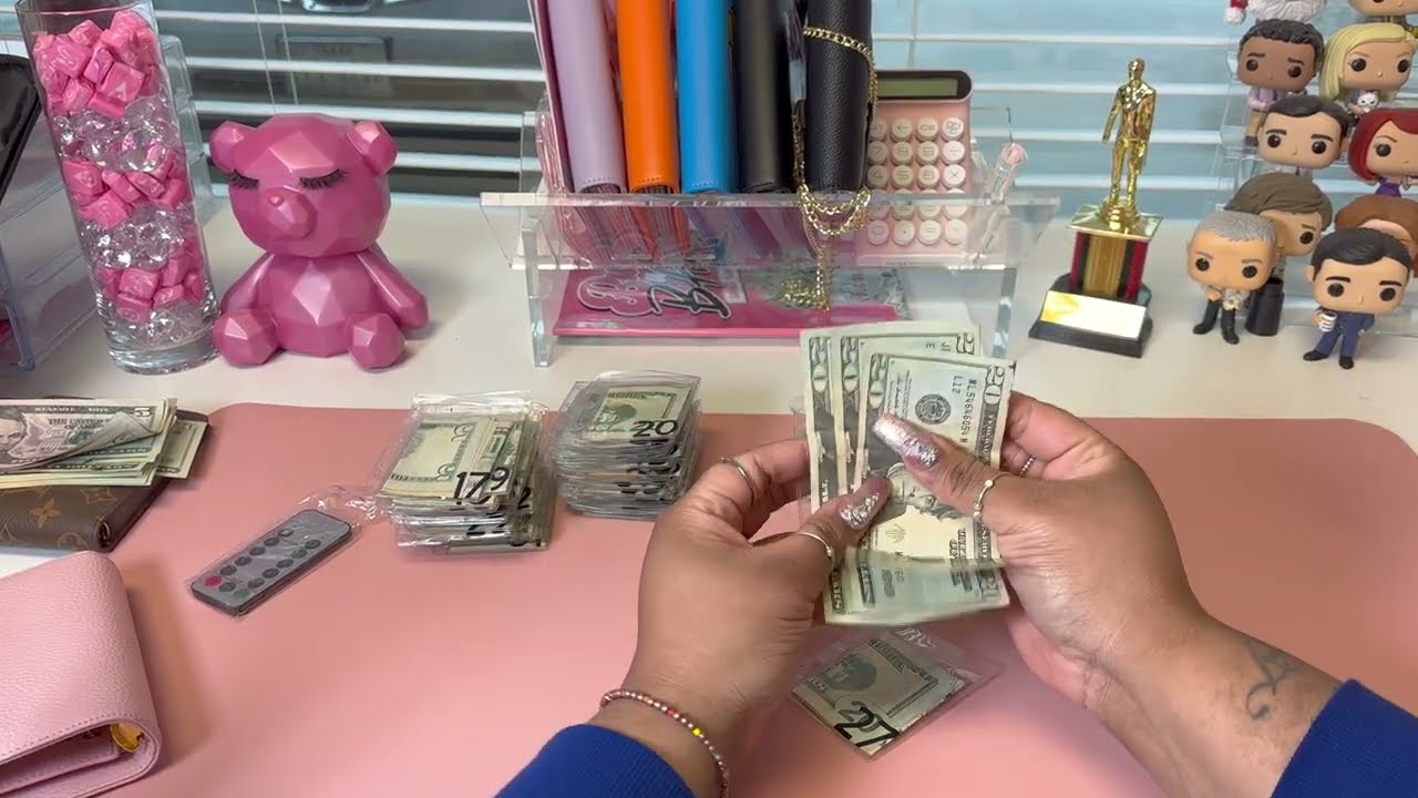 100 Envelope Challenge Unstuffing |  #cashenvelopes #cashenvelopestuffing