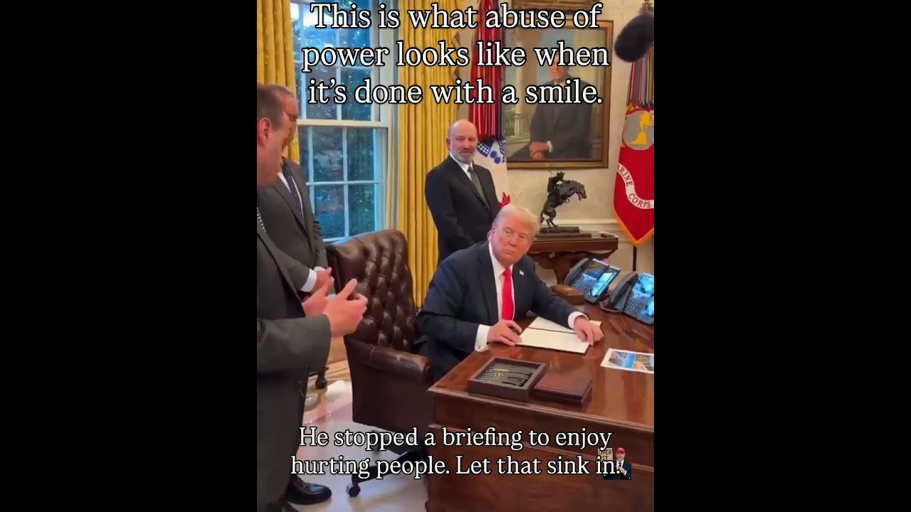Trump is a cruel sadistic monster. #trump #trumpnews #trumpnewstoday #trumpsucks