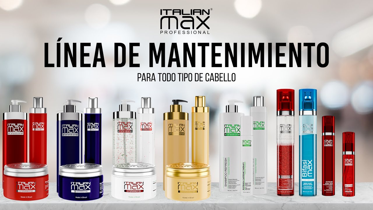 LÍNEA DE MANTENIMIENTO DE ITALIAN MAX PROFESSIONAL