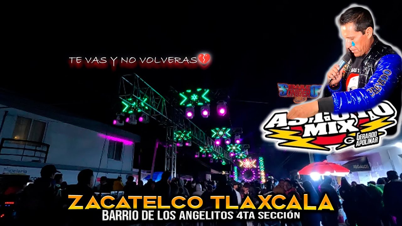 😭TE VAS Y NO VOLVERAS❤️‍🩹SONIDO ASTUTO MIX😓EN ZACATELCO TLAXCALA 2025🎶