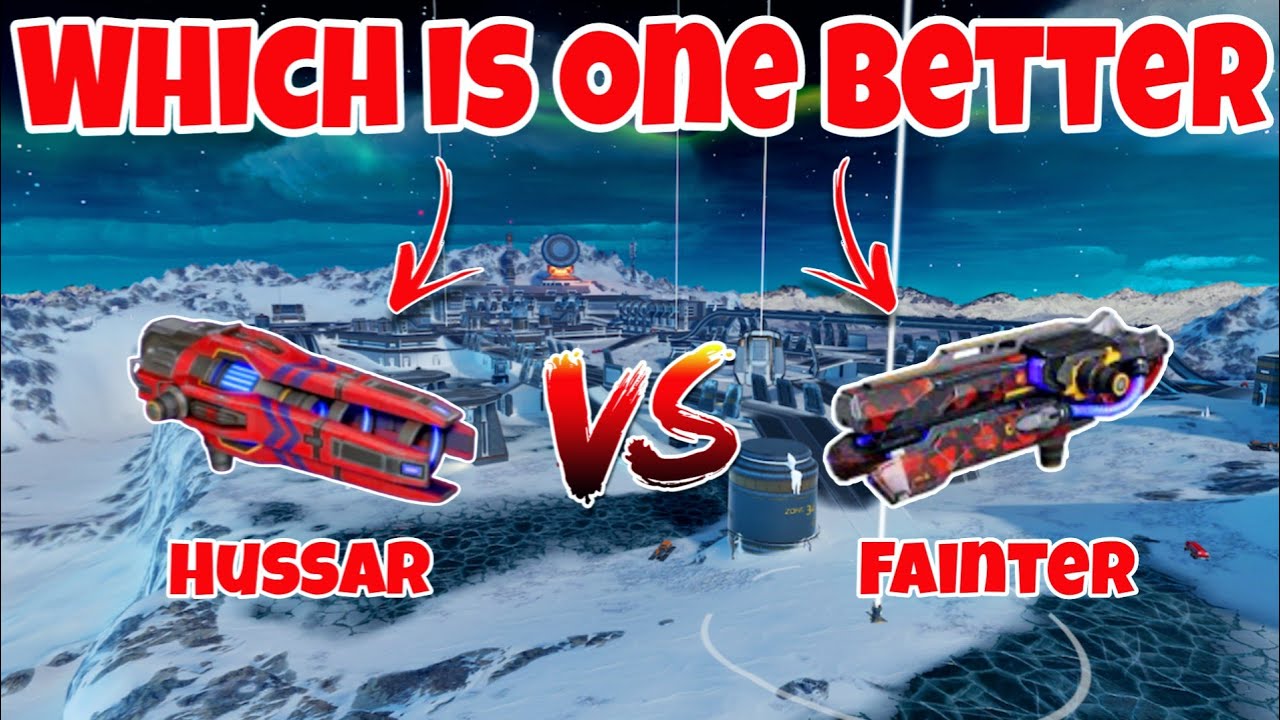 WR🔥Hussar VS Fainter Weapon Comparisons |WAR ROBOTS|
