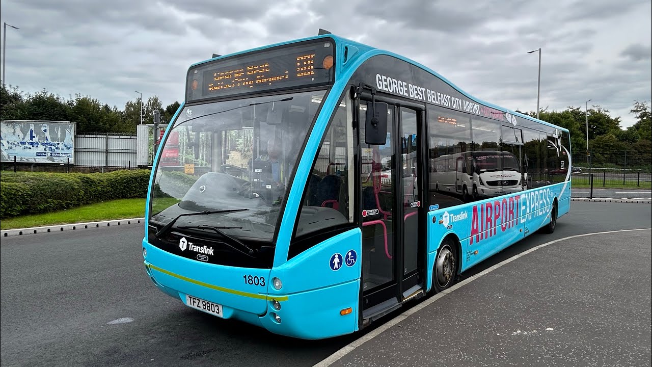 Translink Metro ‘Airport Express’ Optare Versa 1803 (Route 600)