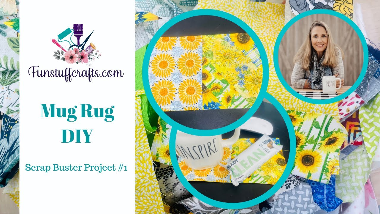 Mug Rug Scrap Buster Project #1