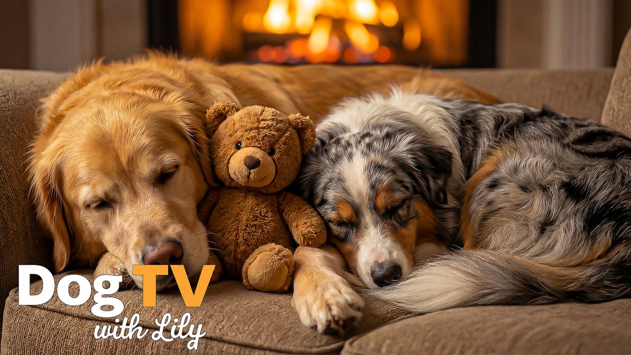 24 HOURS of Dog Calming Voice Guidance🐶 For Separation Anxiety Relief 💖Music For Dogs🎵 Relaxation