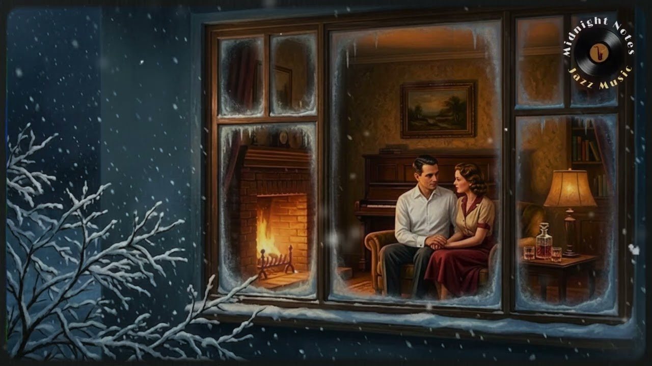 ♪ The Warmth of Now | 1940s Winter Romance Jazz / Cozy Duet Ballad