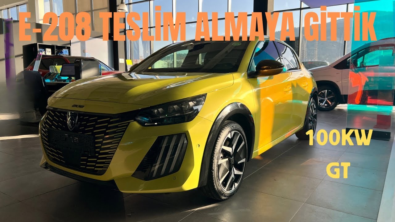 E-208 TESLİMAT | İLK TANIŞMA | İLK SÜRÜŞ #peugeot #208 #e208 #308 #408 #3008 #5008 #türkiye #ankara
