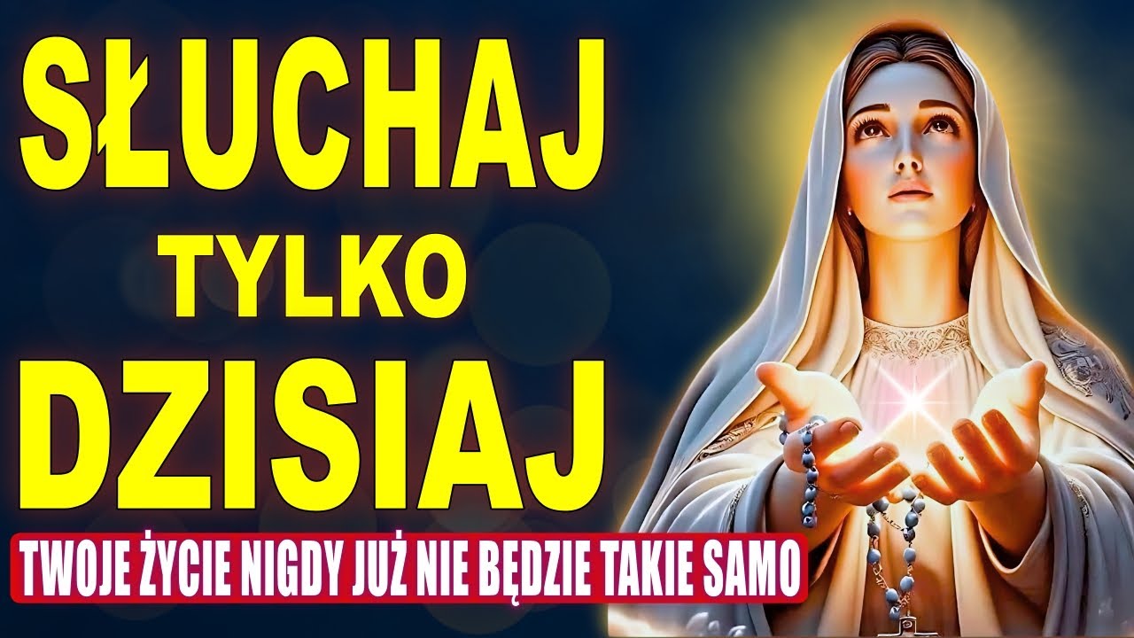 💖 POTĘŻNA MODLITWA DO MATKI BOŻEJ - o przezwyciężenie trudnej sytuacji🙏